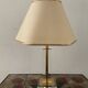 Vintage lucite and brass lamp from the 70s