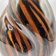Earthenware vase • Domino collection from Sarreguemines • Vintage 60-70s