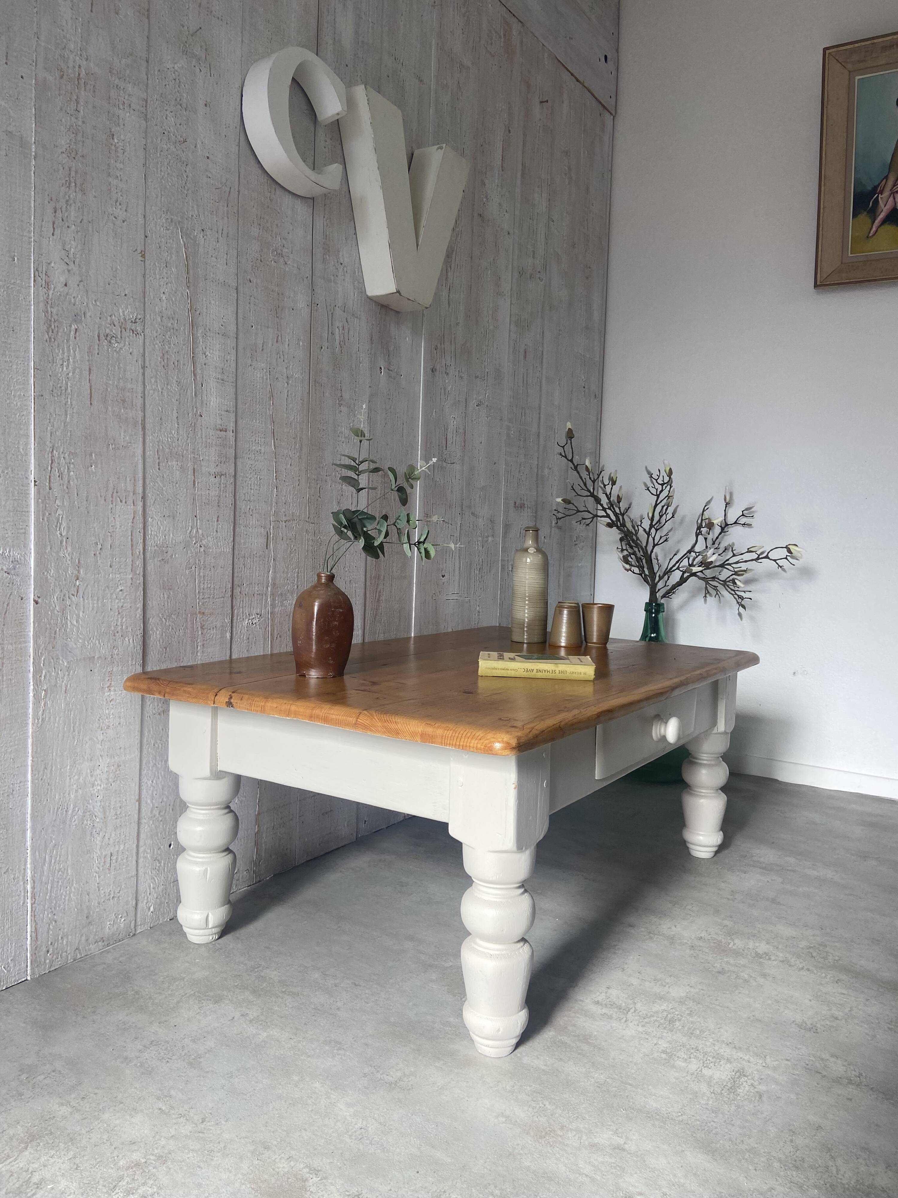 Farmhouse coffee table