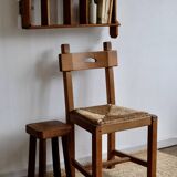 Etagères d'angle en bois