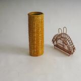 Vintage ceramic floor vase