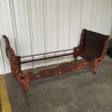Old cast-iron bed