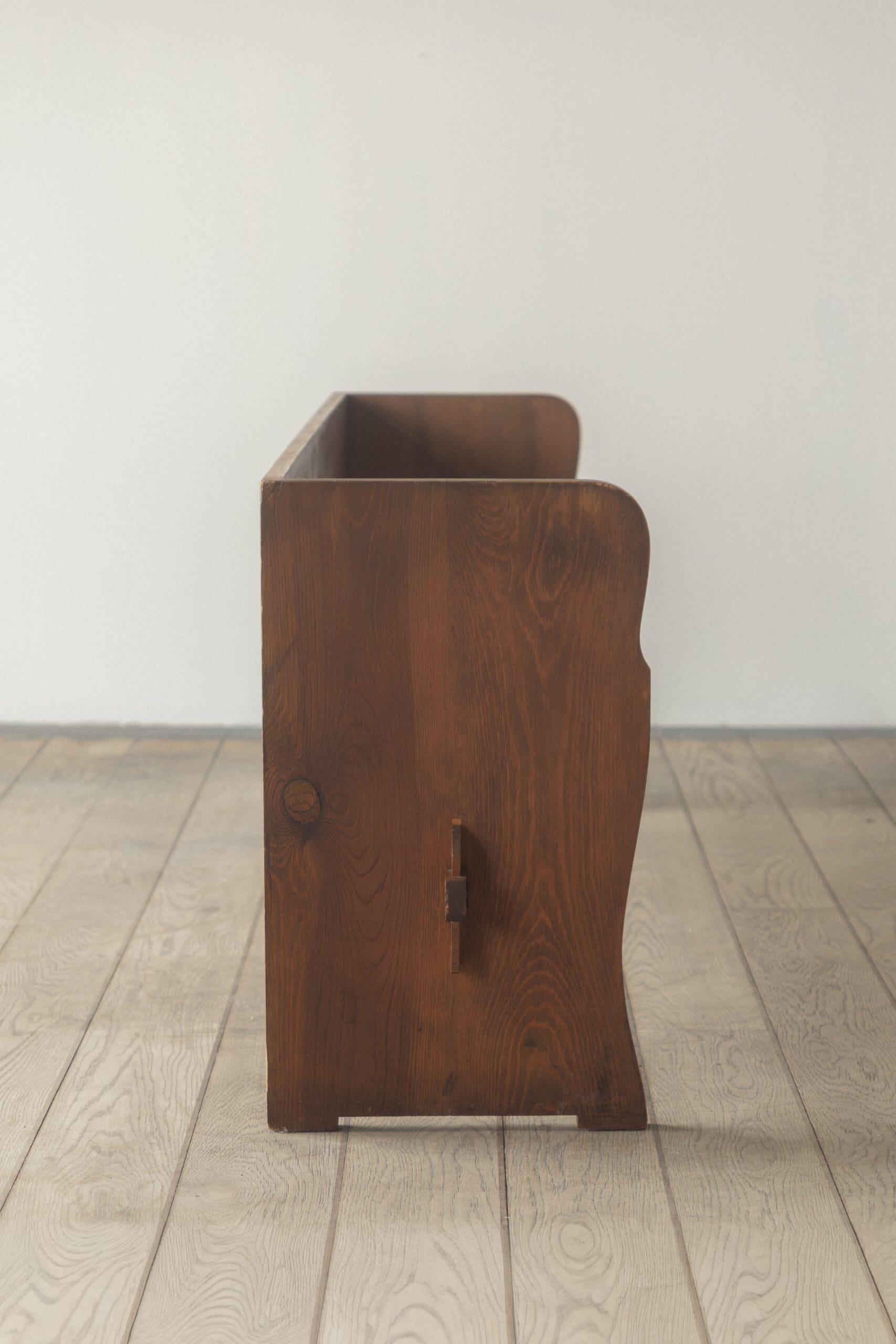 Solid pine bench