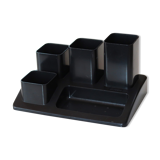 Rotho black pencil pot, 80s