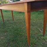 Leather tray desk