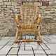 Rocking chair bambou 1950