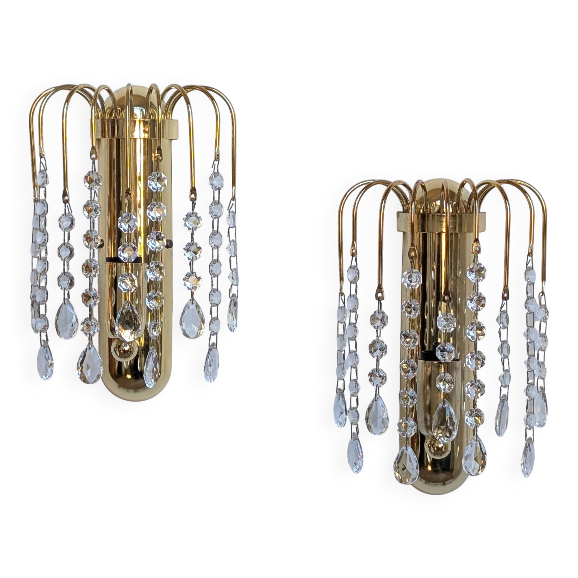 Pair of Italian wall lights