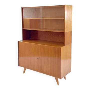 Buffet haut vitré U-450 vintage – Jiroutek pour Interier Praha