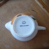 Gien earthenware sauce boat