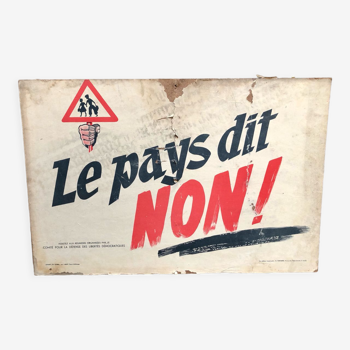 Affiche slogan