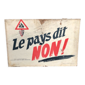 Affiche slogan