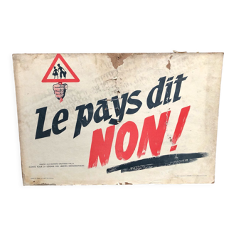 Affiche slogan