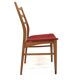 Set of 4 Scandinavian beech chairs, Sweden, 1960