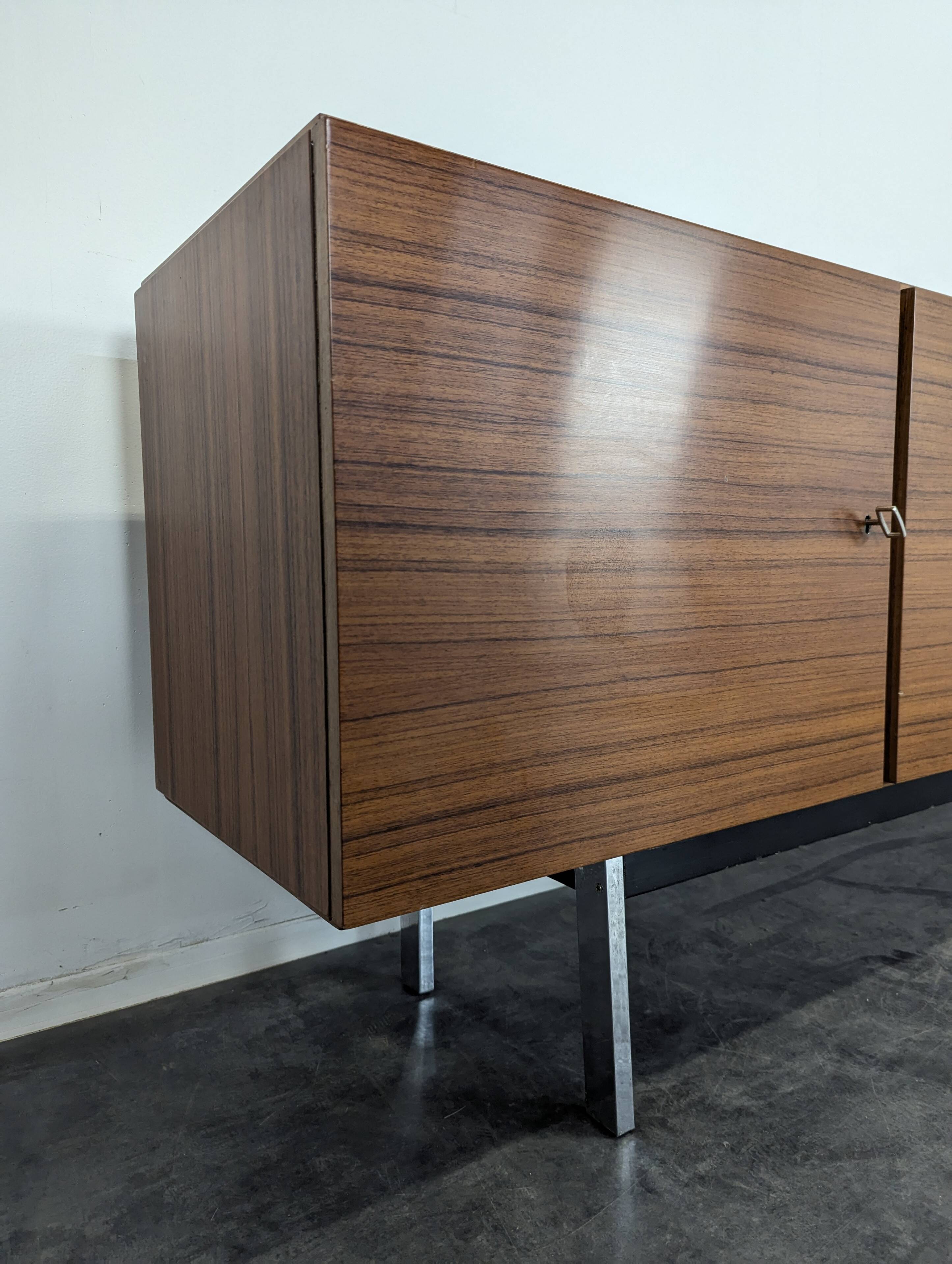 1950s rosewood sideboard produced by Musterring International