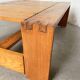 70s pine table regain