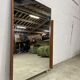Miroir vintage avec accent bois 70 x 100cm