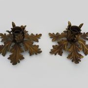 Pair of ceiling lamps, seventies