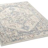 Tapis orient beige et bleu 200x300 cm kama
