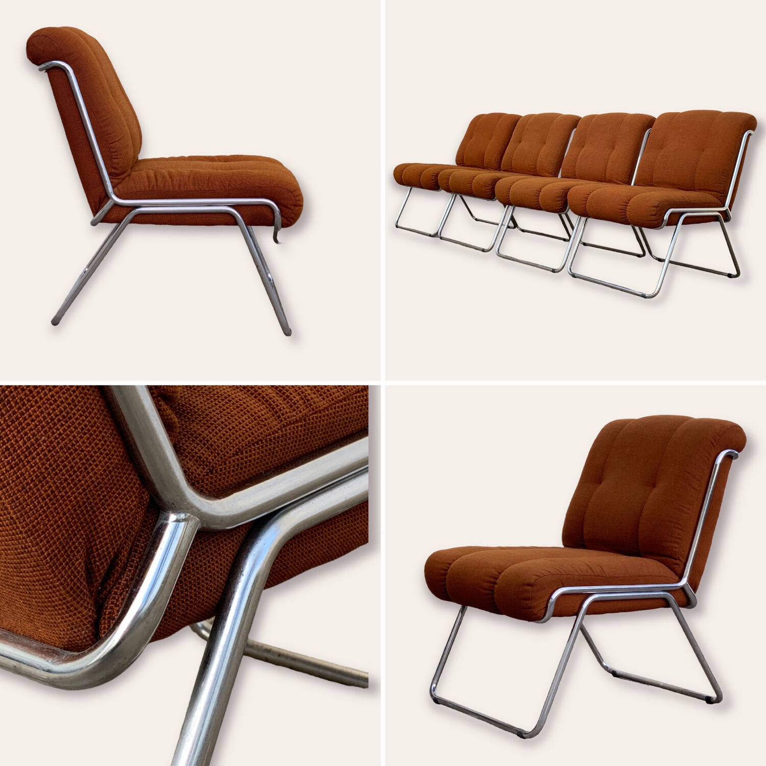 1970 space age chair