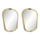 Murano Glass Wall Mirror with "Torciglione" Torchon Detailing, Barovier-Ins