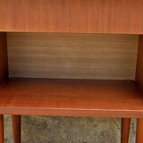 Pair of bedside tables feet spindles 70s