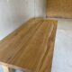 Table de ferme en orme massif – charme authentique