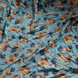 rare vintage bedspread from the 60s-70s France textile Bassora exclusive