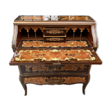 Marquetry desk from the 90s