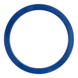 Miroir rond bleu, 1970