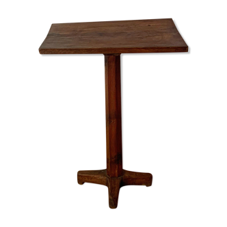 Vintage wooden pedestal table