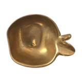 Empty brass pocket apple.