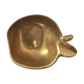 Empty brass pocket apple.