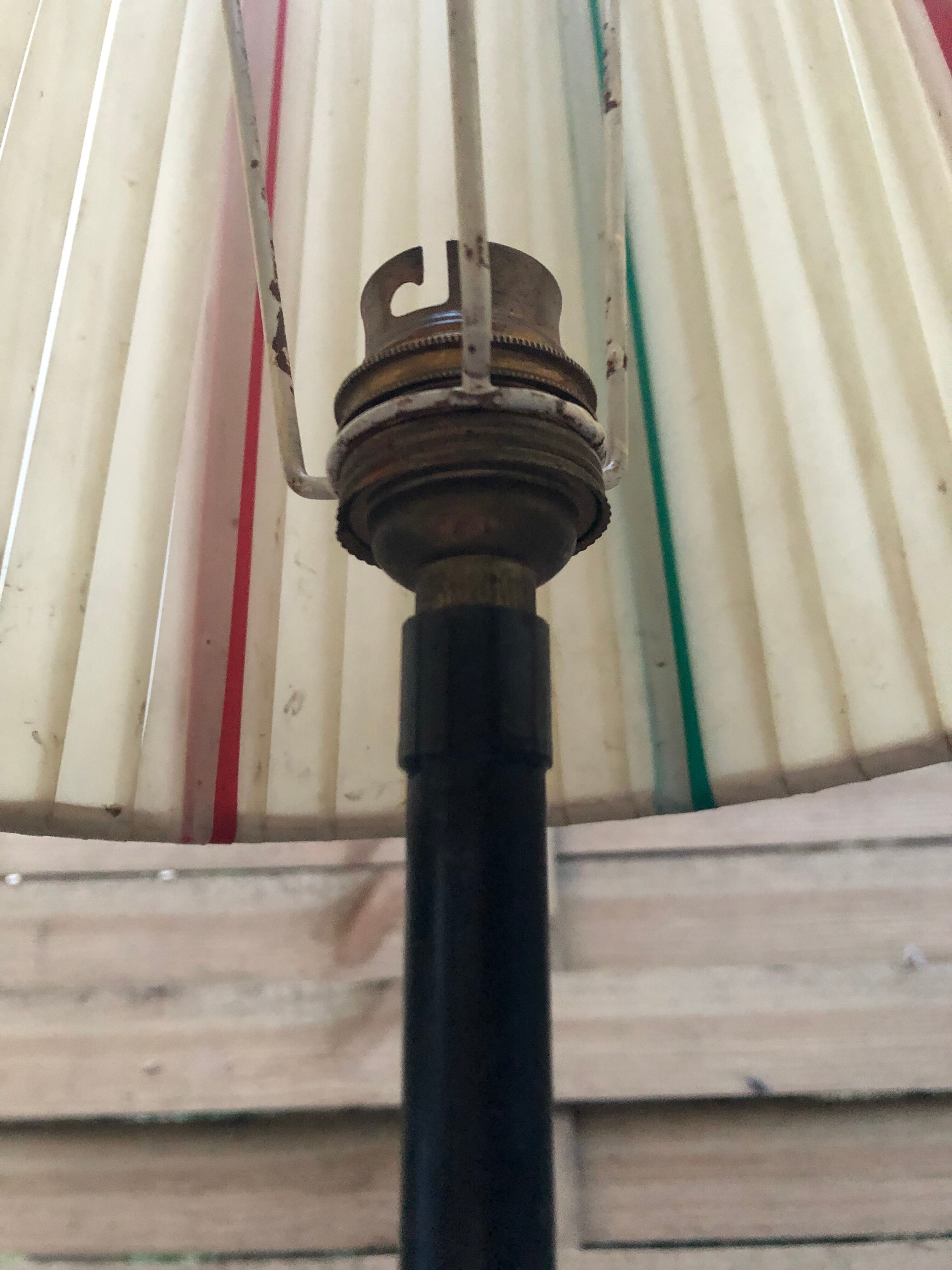 Vintage magazine floor lamp 60s