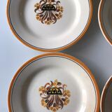Lot of 7 plates