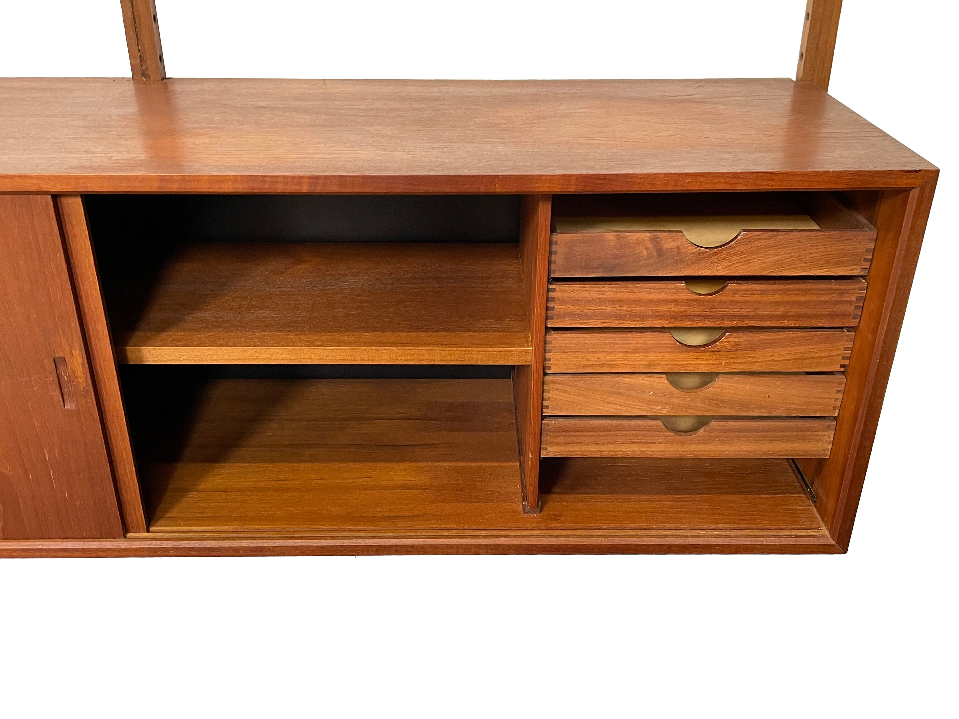 Vintage Poul Cadovius Royal System wall system wall unit