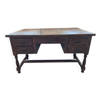 Solid Ash Desk
