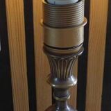 Golden metal lamp base