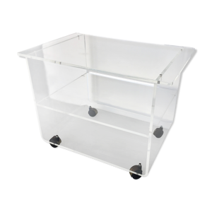 desserte plexiglas à