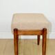 Edmund Homa stool beige-gold seat - boucle - 2 pieces available