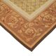 Handmade European Vintage Aubusson Kilim 261 cm x 363 cm