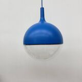 Vintage Space Age Blue Ceiling Lamp Väster by Knut Hagberg for Ikea, Sweden