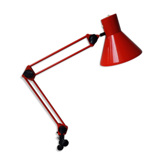 Soviet vintage swing arm desk lamp