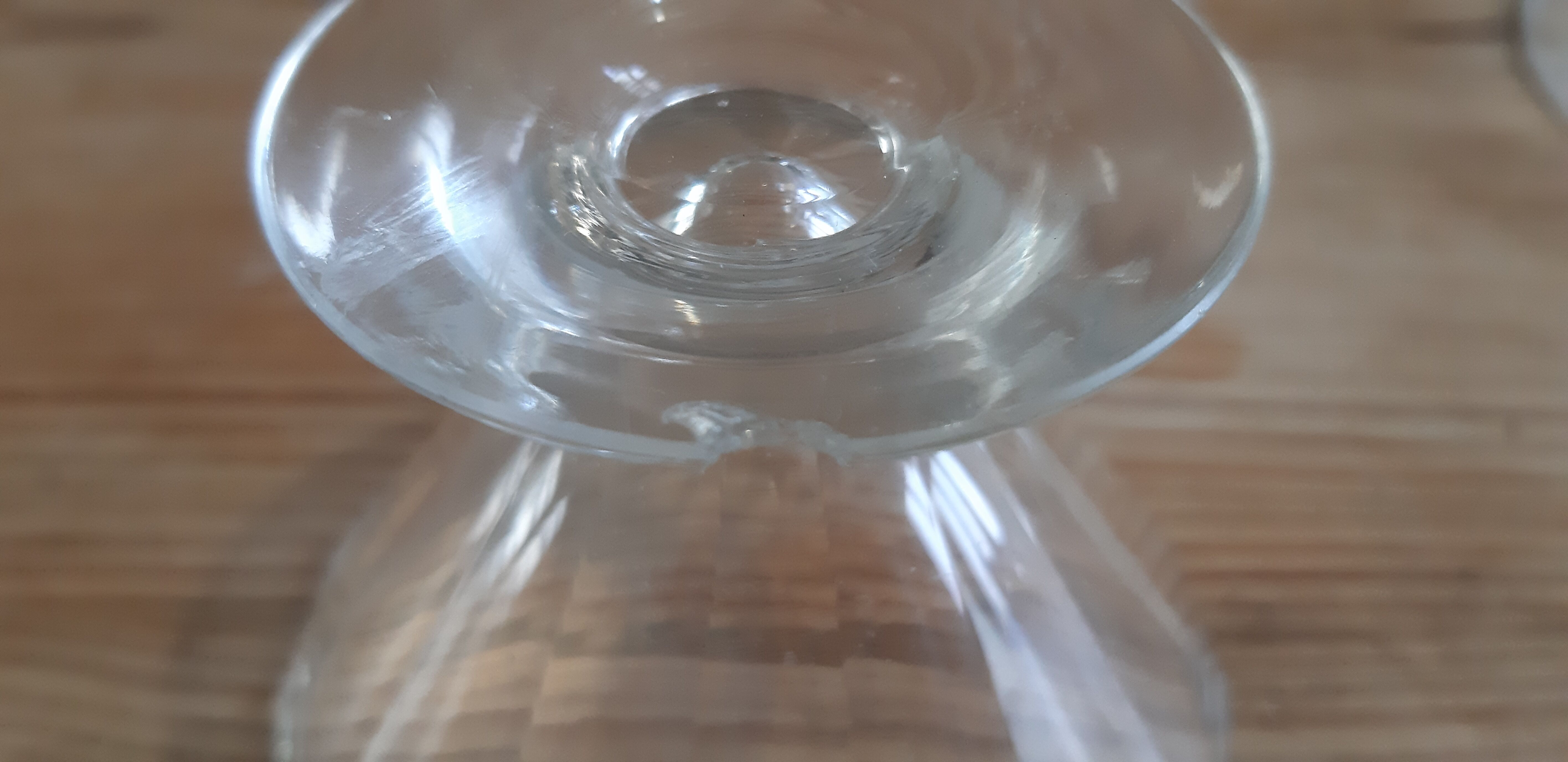 Art deco crystal liquor service