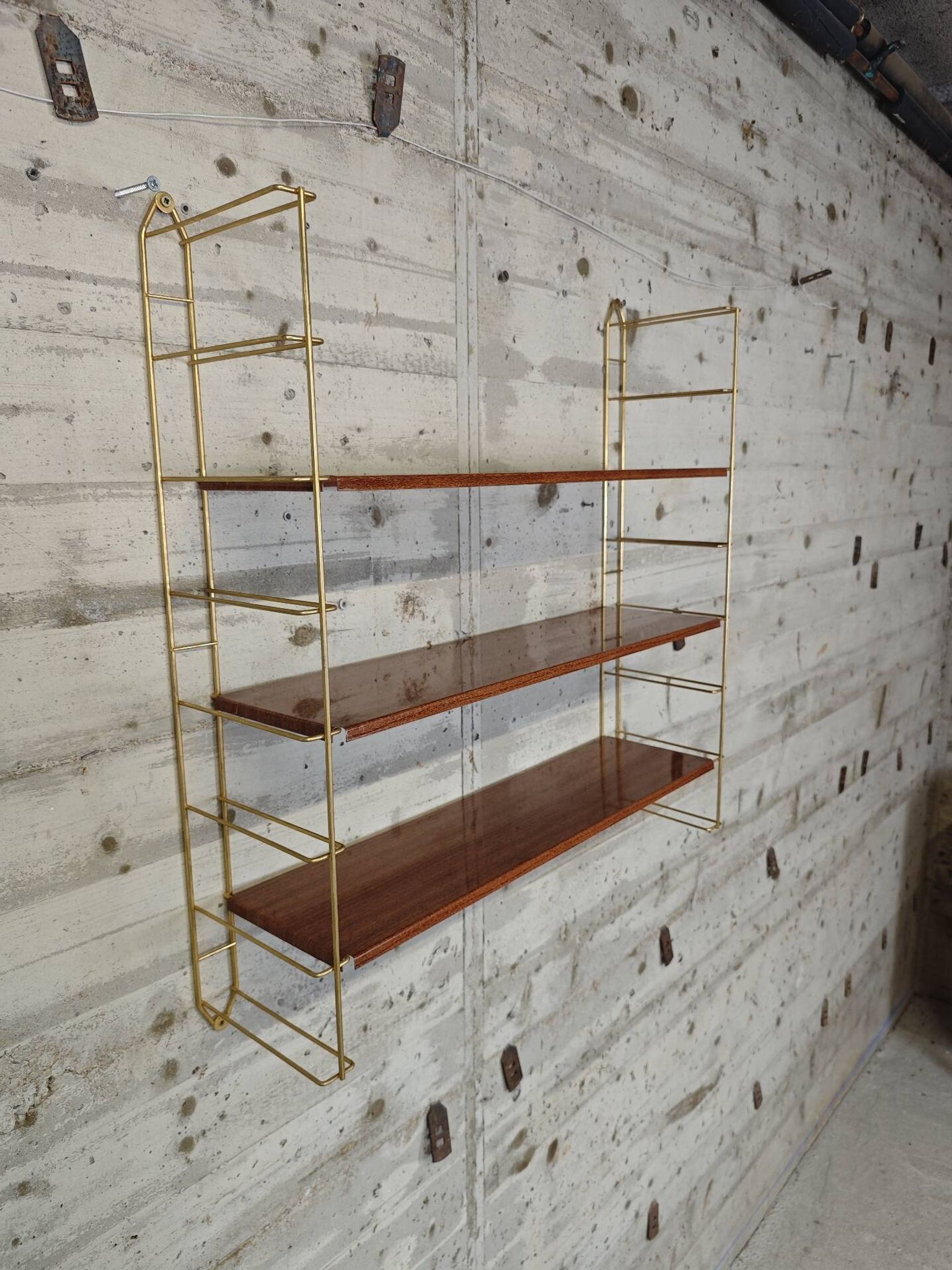 Vintage wall shelf