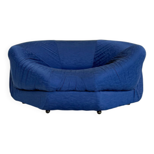 Fauteuil d'angle bleu - age