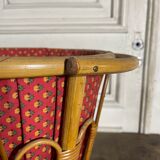 Vintage rattan worker