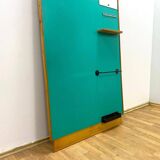 Retro Wall Hanger with Mirror, 1960s, Czechoslovakia