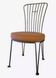 Early 20th century cast iron garden chair