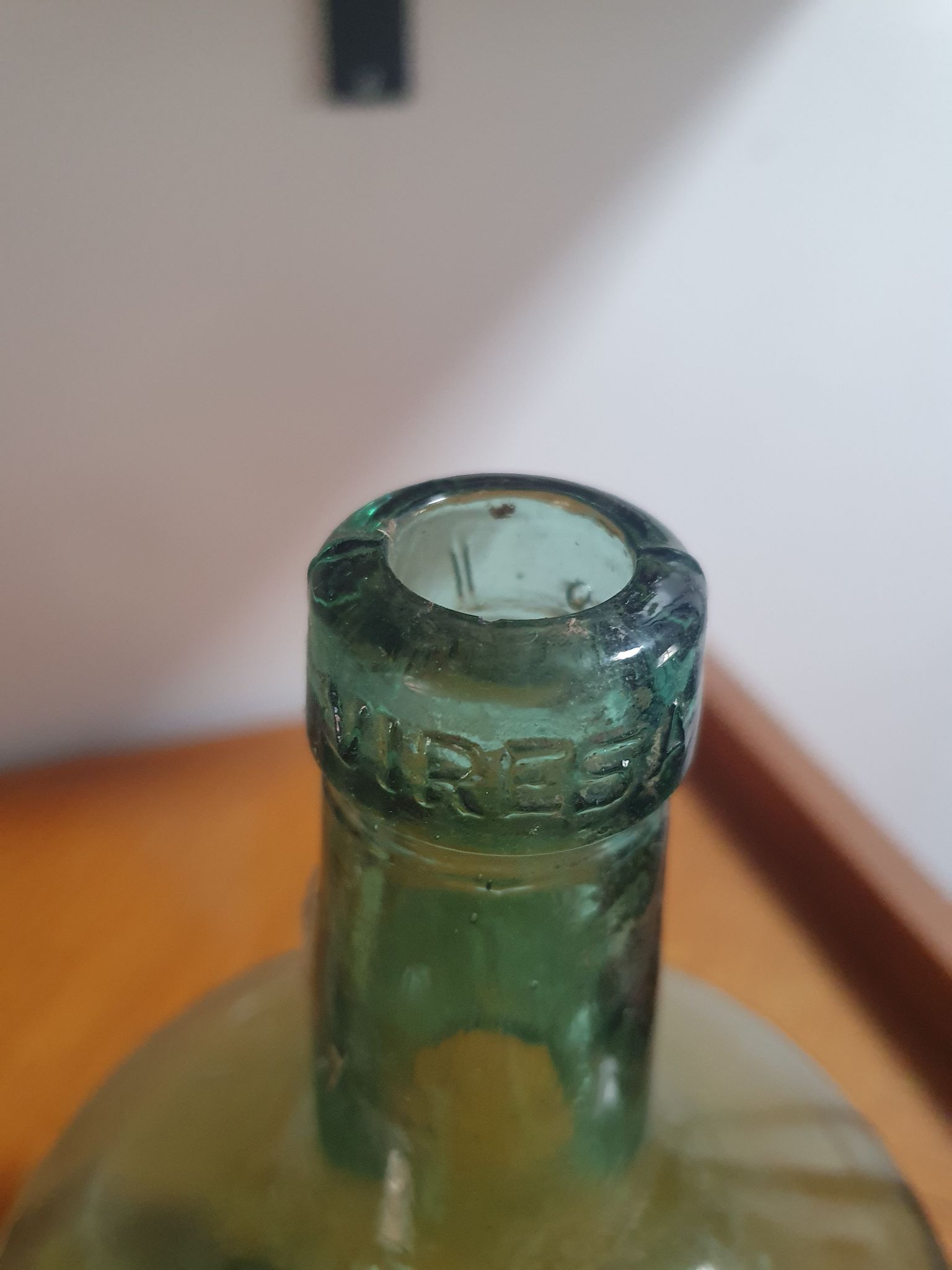 Lady jeanne vintage vase in glass Viresa
