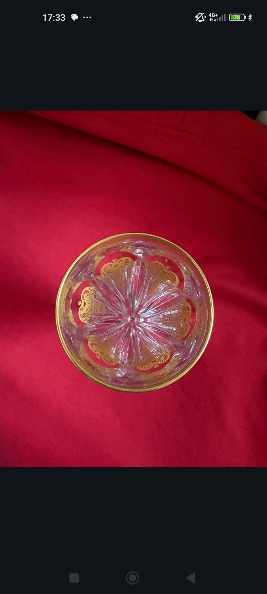 Baccarat crystal champagne flute
